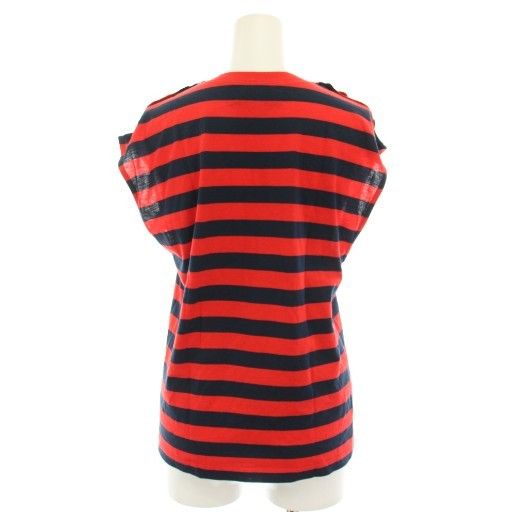 Gucci Top Blouse Short Sleeve French Border Pattern Logo Embroidery Xxs — view 3