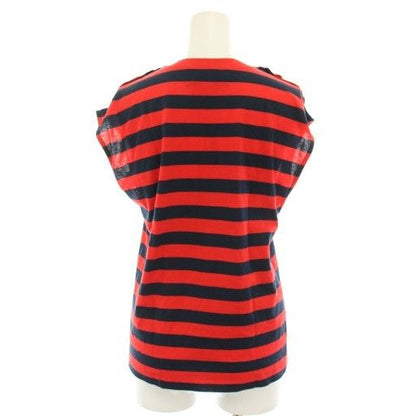 Gucci Top Blouse Short Sleeve French Border Pattern Logo Embroidery Xxs — view 3