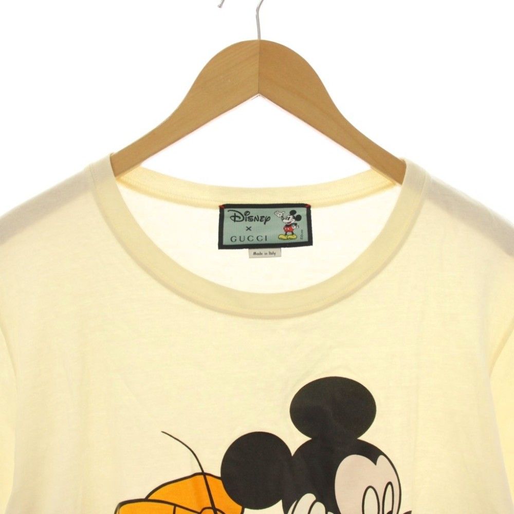 Gucci Disney T-Shirt Short Sleeve Print XS Beige — view 4