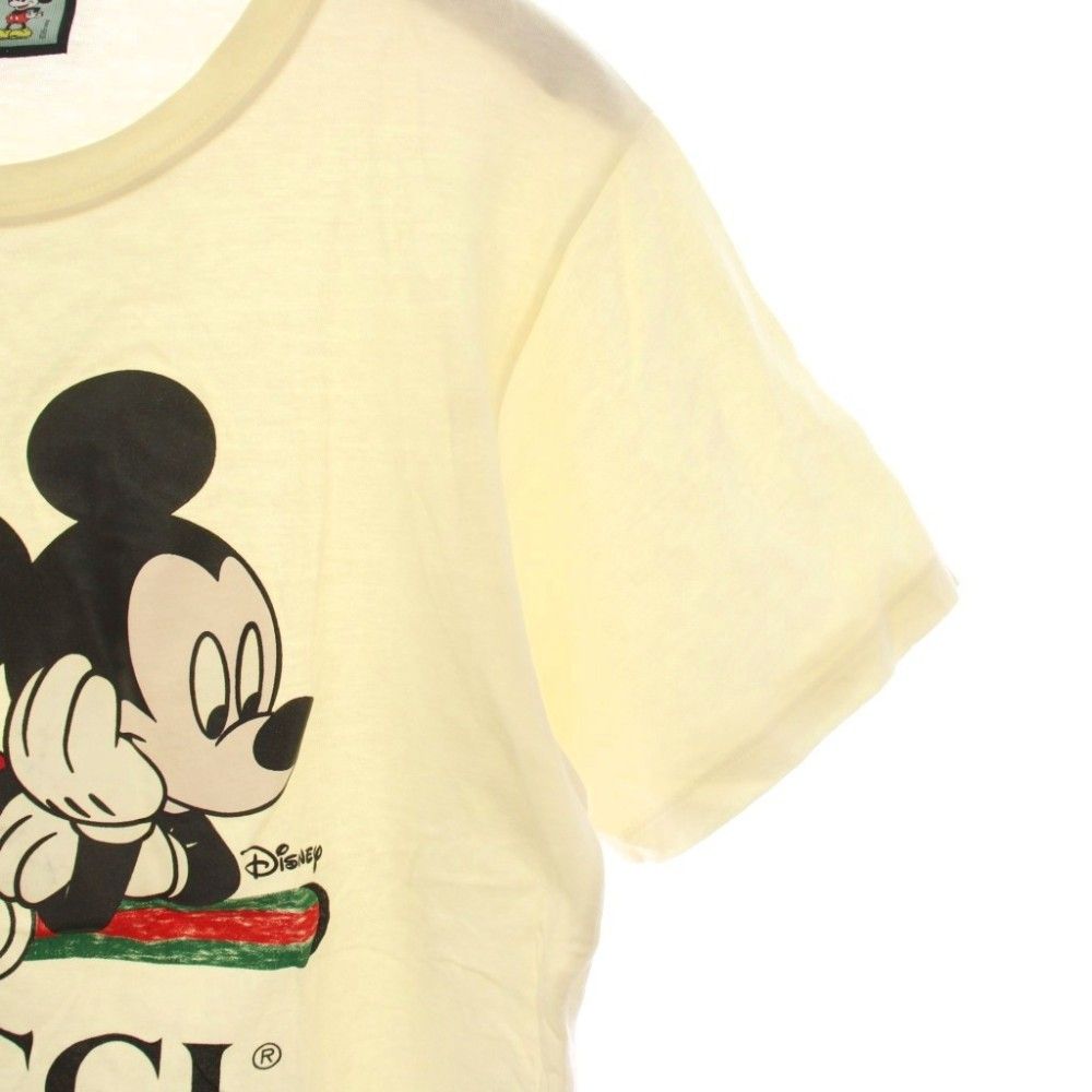 Gucci Disney T-Shirt Short Sleeve Print XS Beige — view 5