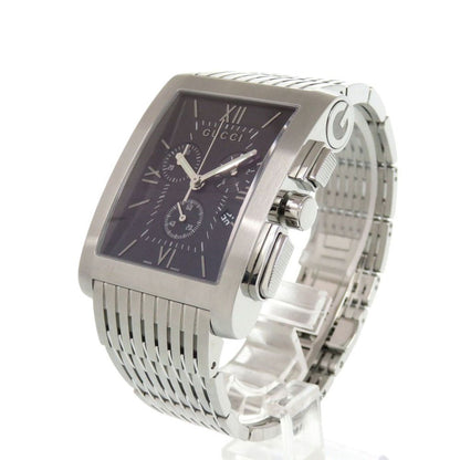 Gucci SS Black Quartz Watch Dial — view 5