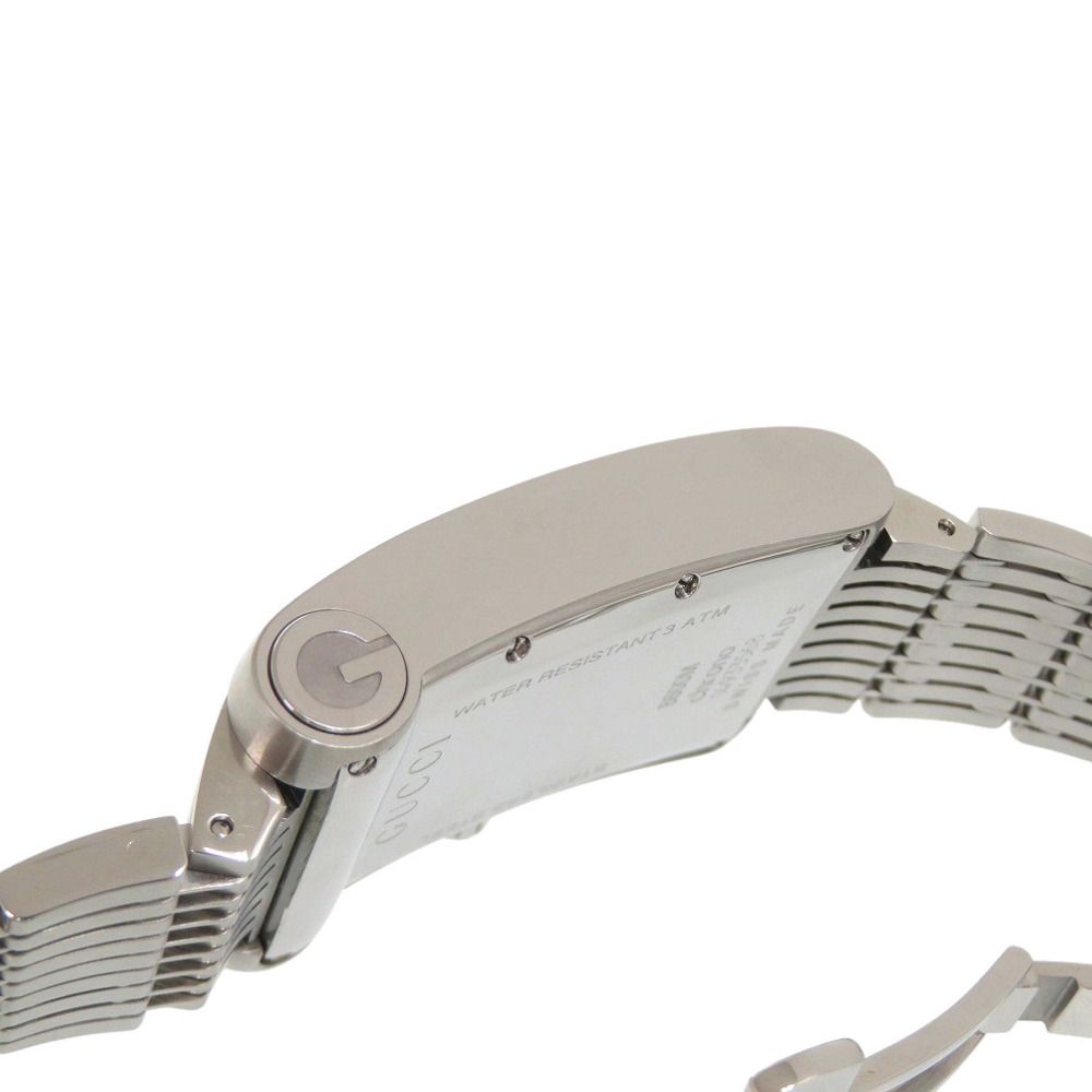 Gucci SS Black Quartz Watch Dial — view 7