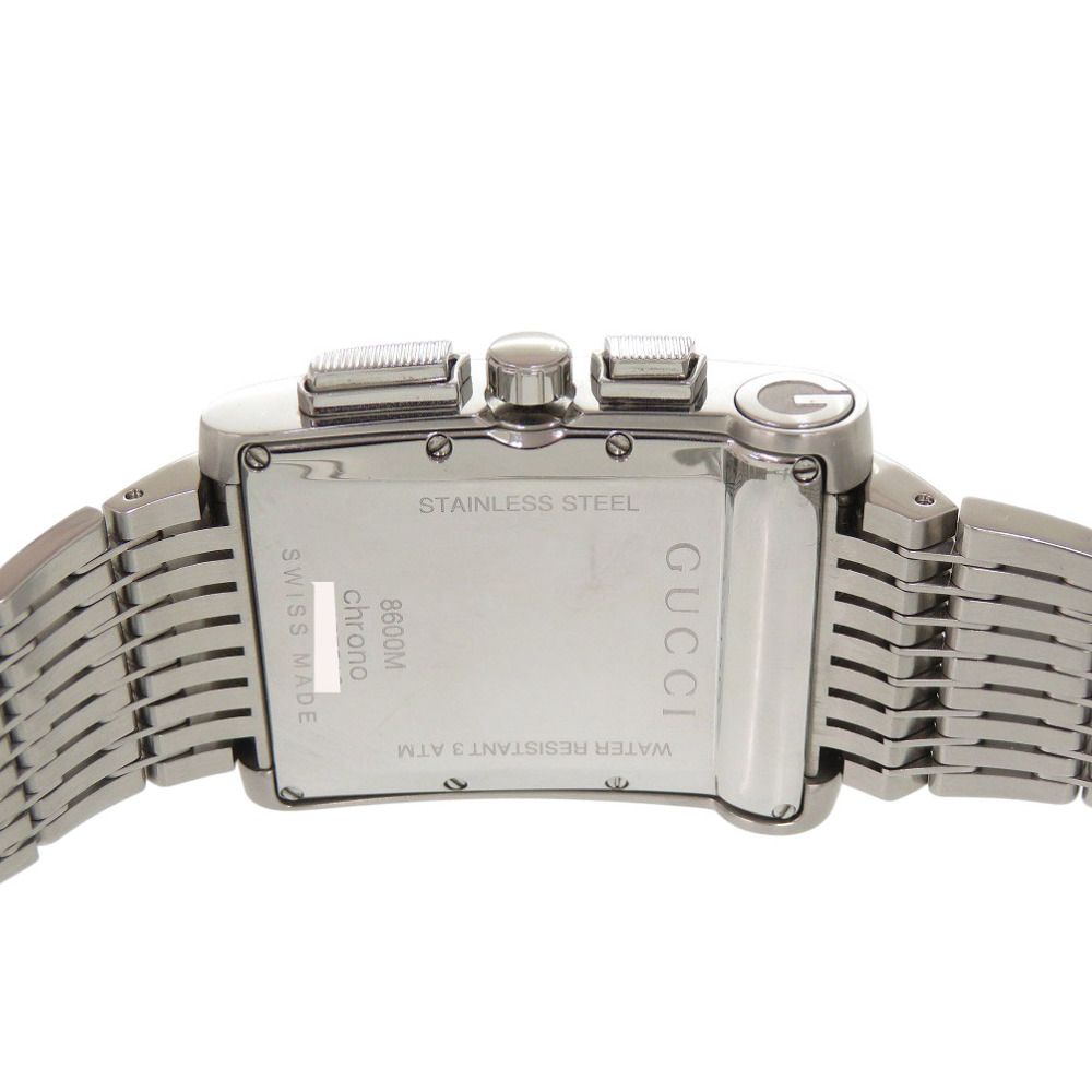 Gucci SS Black Quartz Watch Dial — view 3