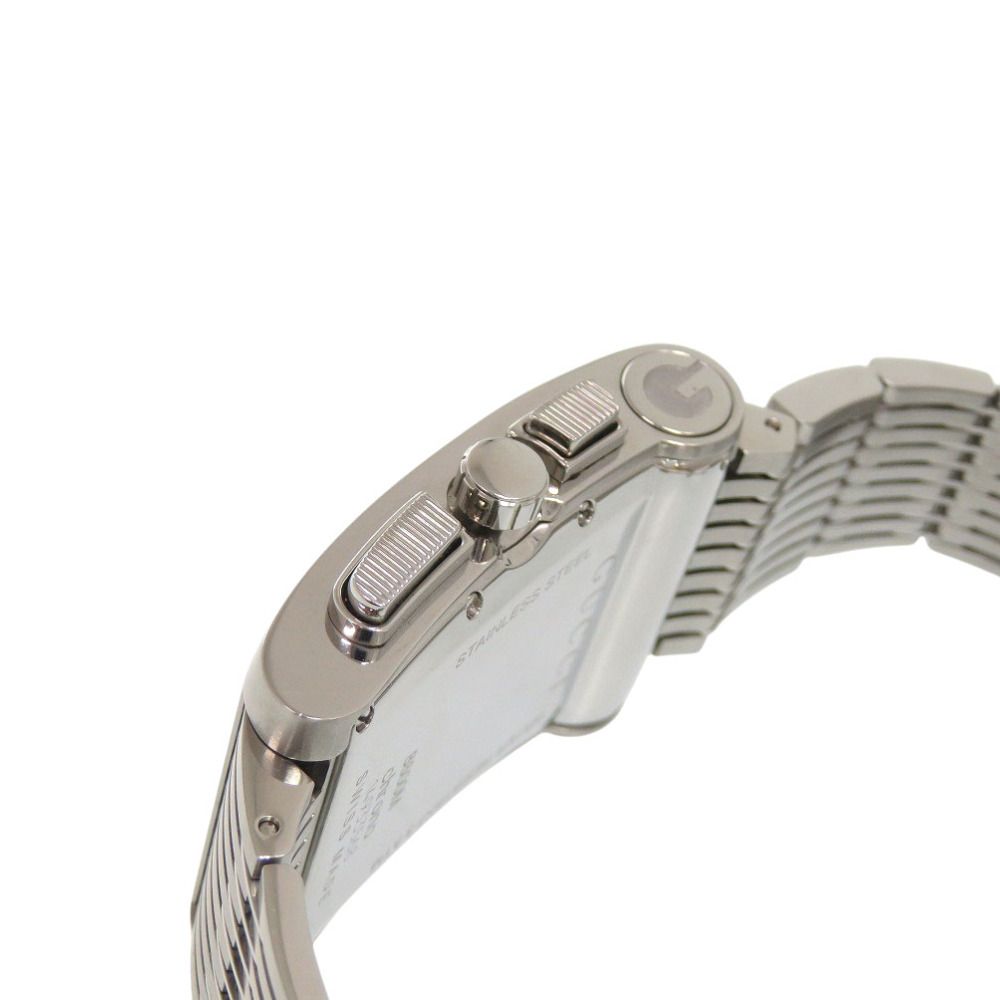 Gucci SS Black Quartz Watch Dial — view 6