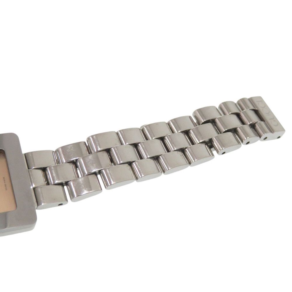 Gucci Watch SS Orange Silver Quartz — view 6