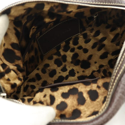 Dolce & Gabbana Miss Buckle Handbag Animal Pattern Leather All Over Inside — view 6