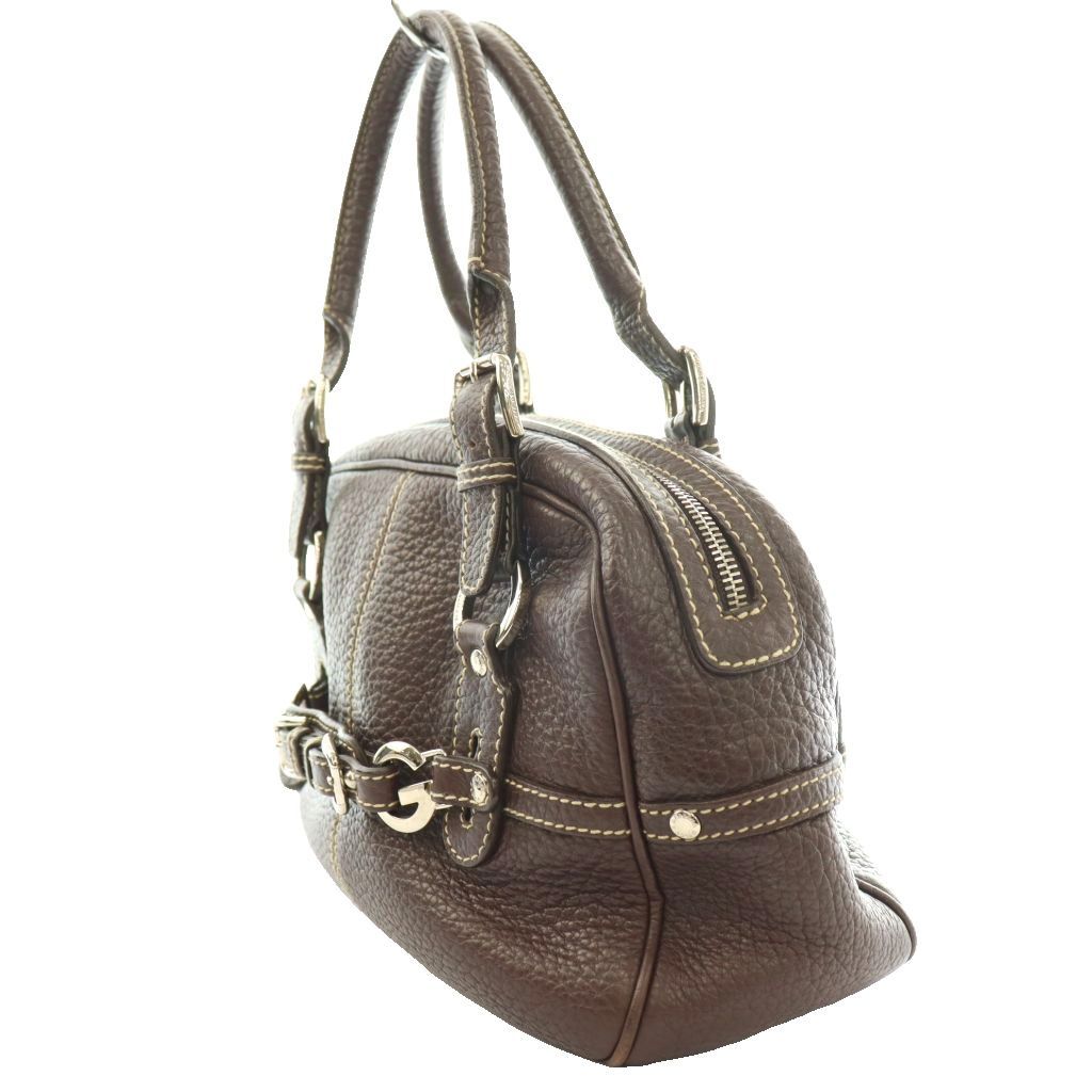 Dolce & Gabbana Miss Buckle Handbag Animal Pattern Leather All Over Inside — view 3