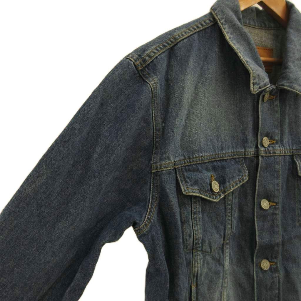 Gucci Denim Jacket Vintage Wash 48 L Blue — view 5