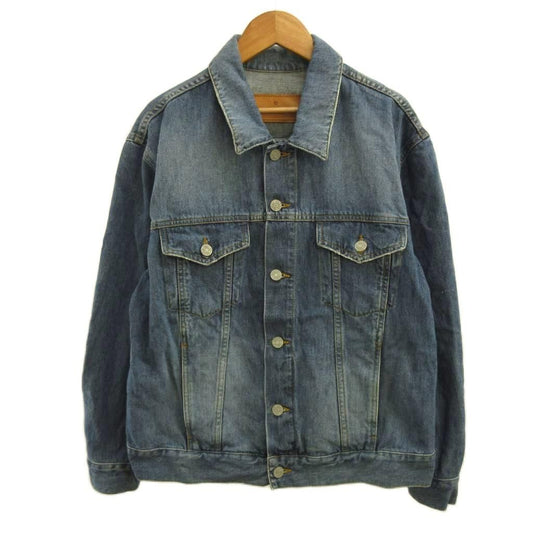Gucci Denim Jacket Vintage Wash 48 L Blue