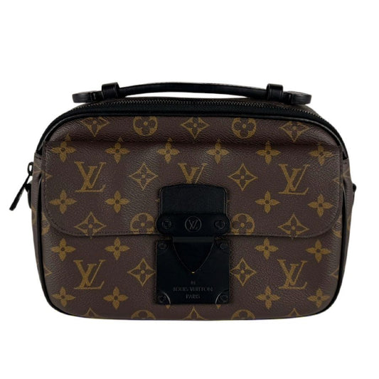 Louis Vuitton Shoulder Bag Monogram Macassar S Rock Messenger