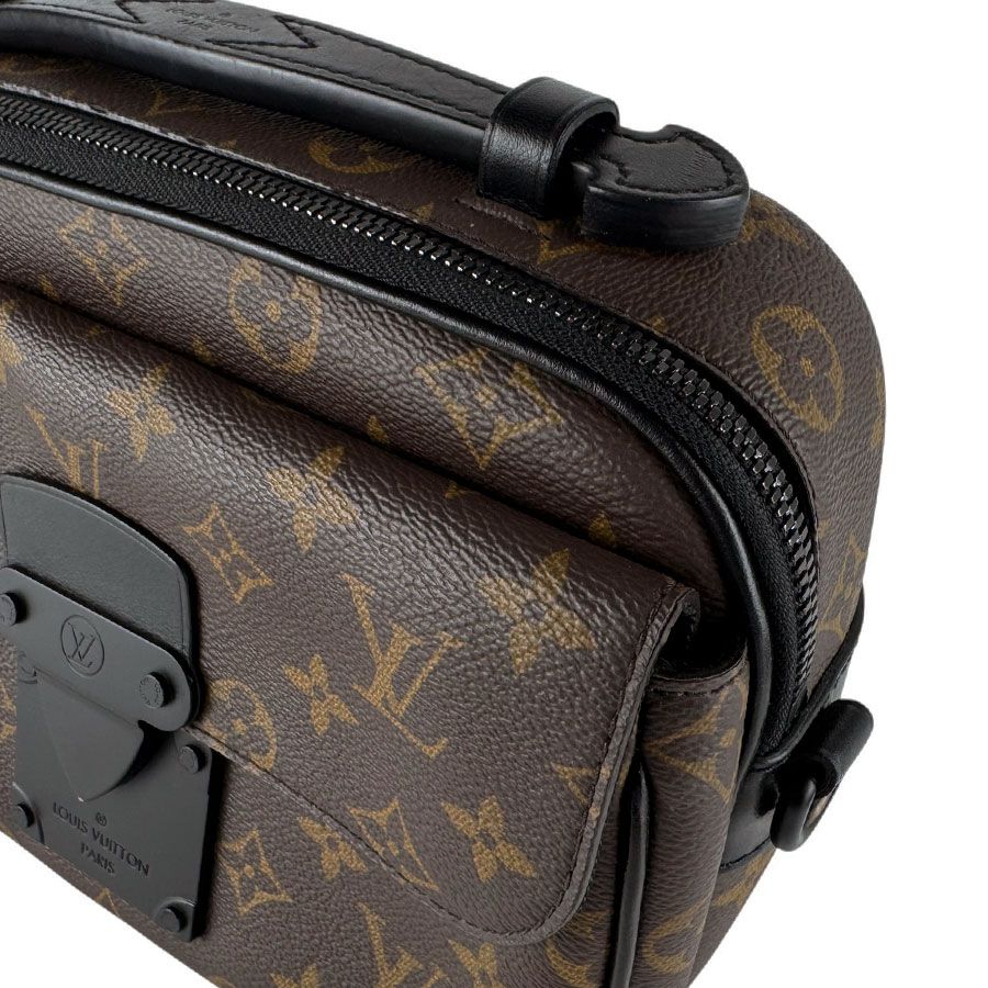 Louis Vuitton Shoulder Bag Monogram Macassar S Rock Messenger — view 6