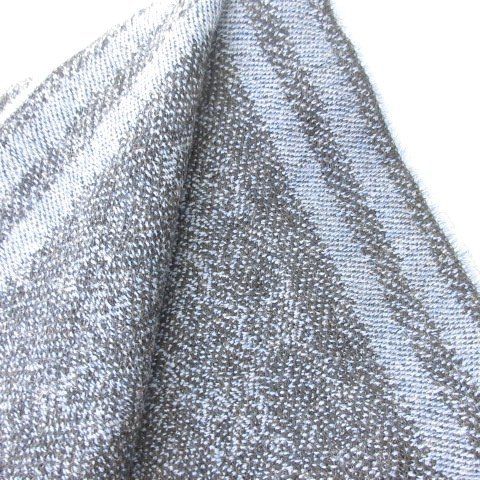 Gucci Scarf GG Fringe Wool Navy Blue — view 5