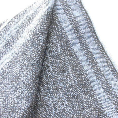 Gucci Scarf GG Fringe Wool Navy Blue — view 5
