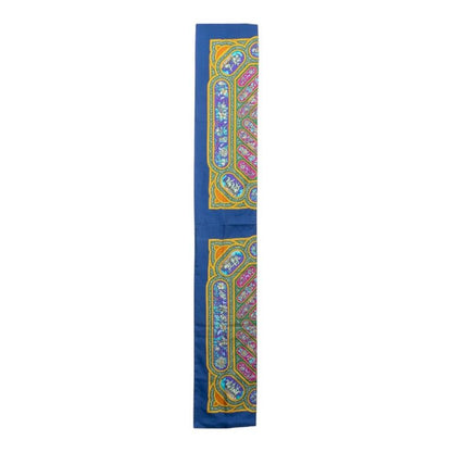 Hermes Qalamdan Scarf Blue Silk — view 2