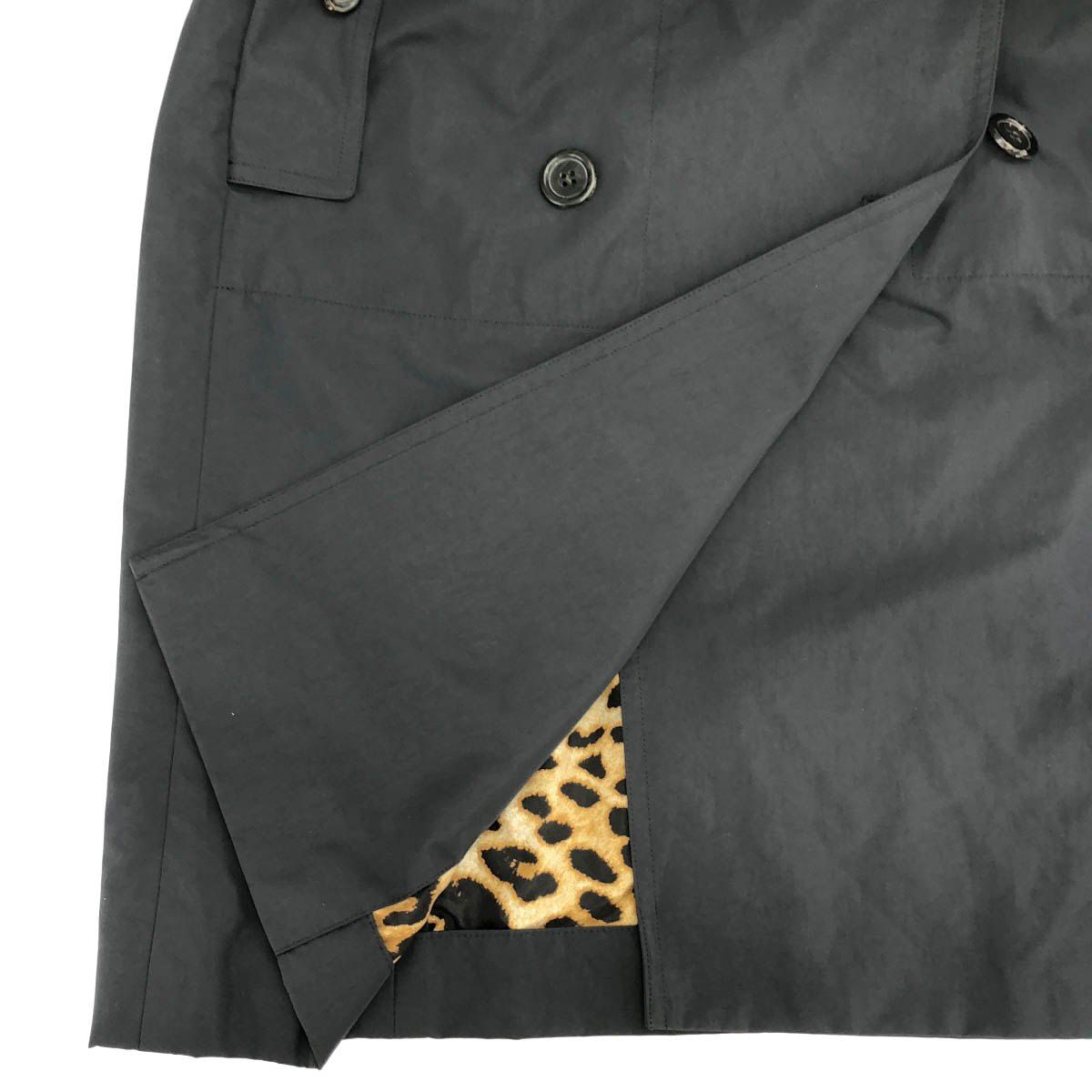 Saint Laurent Trench Coat Black — view 6