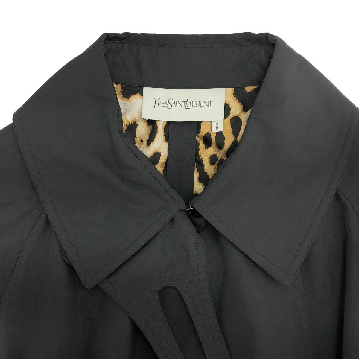 Saint Laurent Trench Coat Black — view 4