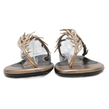Hermes Myrthe Leaf Sandals Motif Beige 39 — view 4