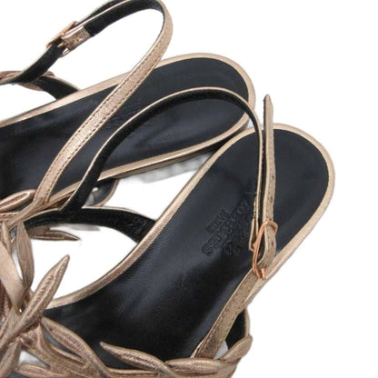 Hermes Myrthe Leaf Sandals Motif Beige 39 — view 6
