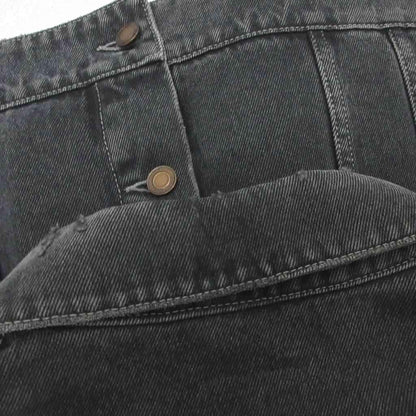 Saint Laurent Paris Denim Jacket Trucker Cotton 54 Black — view 8