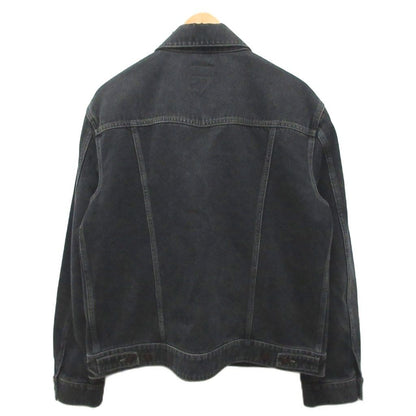 Saint Laurent Paris Denim Jacket Trucker Cotton 54 Black — view 2