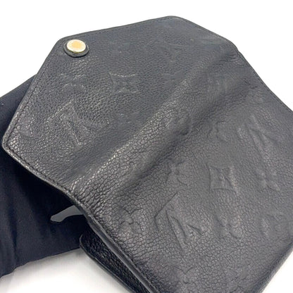 Louis Vuitton Portefeuille Compact Monogram Empreinte Noir Leather Black — view 6