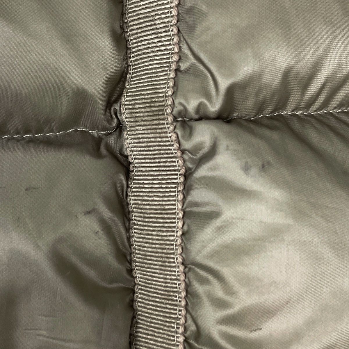 Moncler Hermine Down Coat Beige — view 4