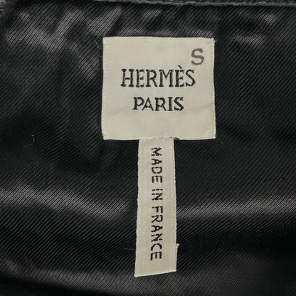 Hermes Maxi Skirt Calf Black — view 7