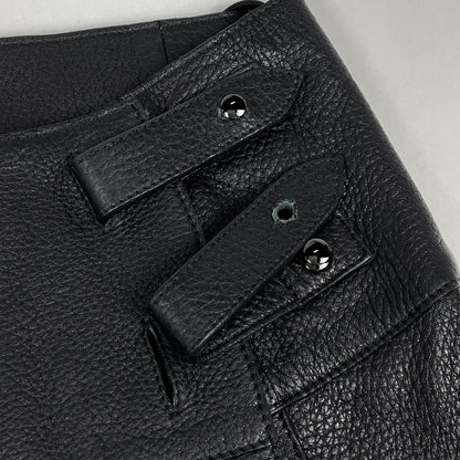 Hermes Maxi Skirt Calf Black — view 4