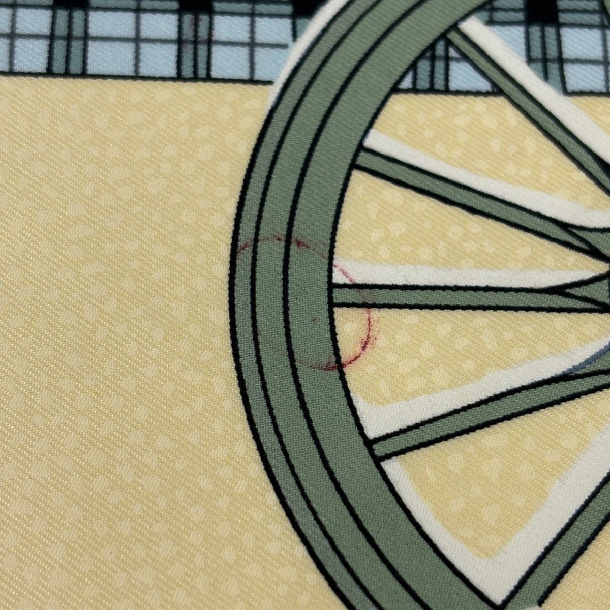 Hermes Carre 90 Lhiver en Poste Scarf Winter Mail Carriage Silk White Multicolor — view 3
