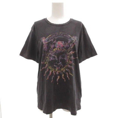 Dior T-Shirt Logo Print Distressed Processing