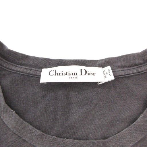 Dior T-Shirt Logo Print Distressed Processing — view 6