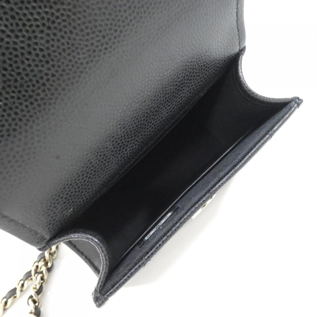 Chanel Chain Clutch Black — view 8