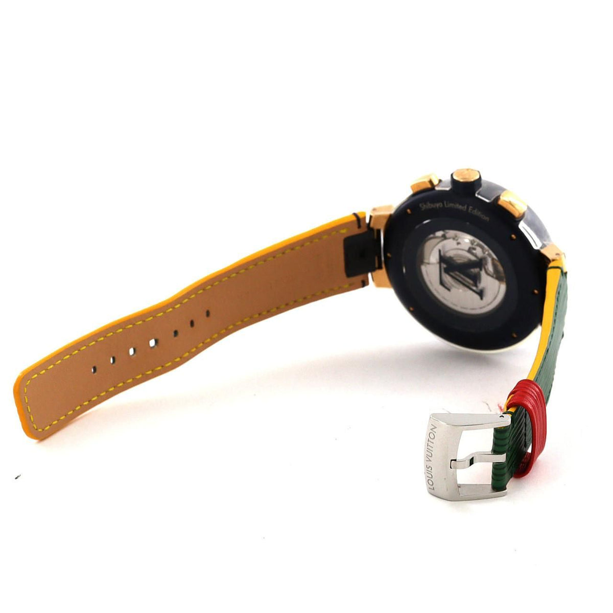 Louis Vuitton Tambour Chrono Damier Edge coating Luto Rainbow Pvdxpg Limited — view 6