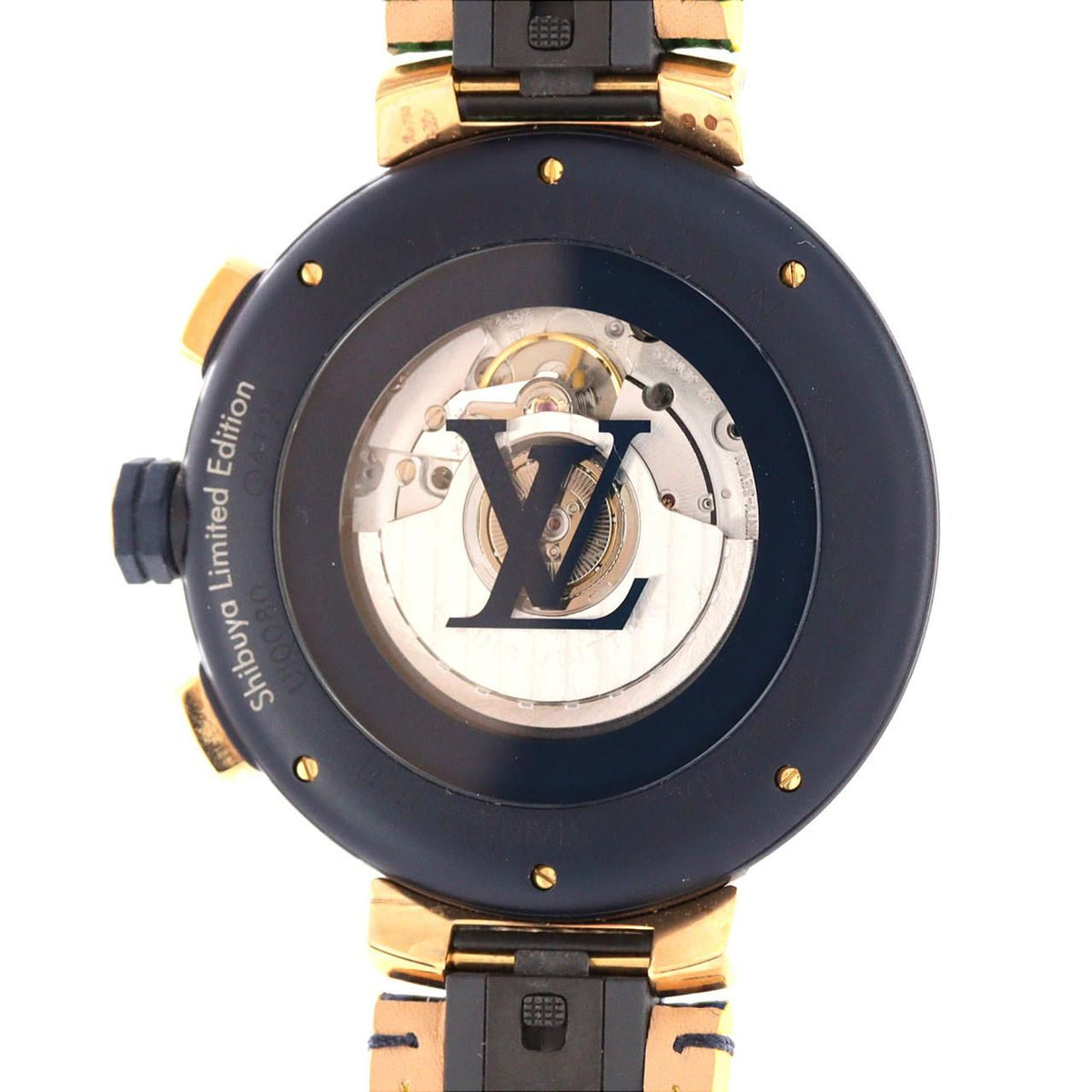 Louis Vuitton Tambour Chrono Damier Edge coating Luto Rainbow Pvdxpg Limited — view 5