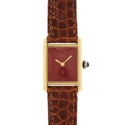 Cartier Must Tank SM Hand Wound