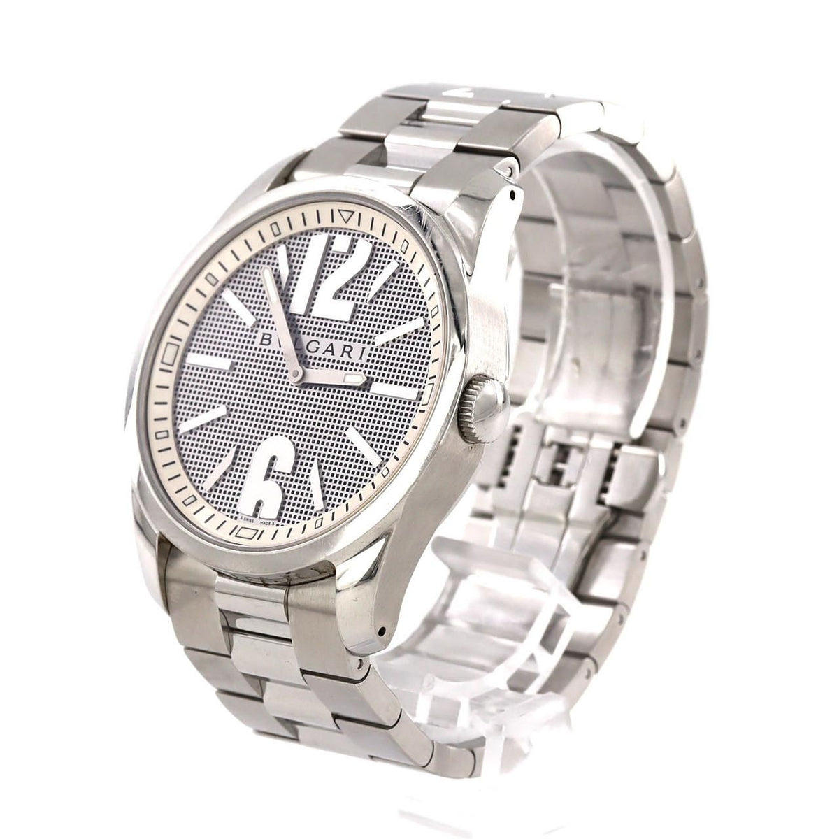 Bvlgari Solotempo SS Quartz Watch — view 2
