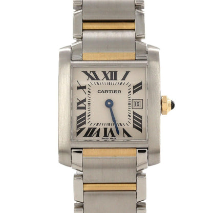 Cartier Tank Francaise MM Date Quartz Watch