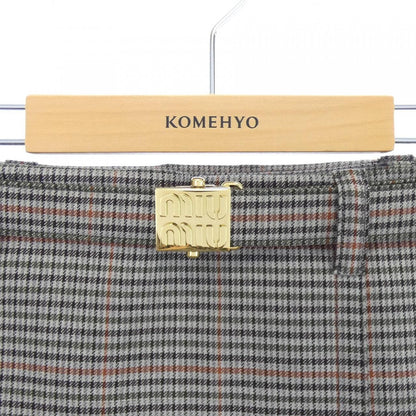 Miu Miu Skirt Gray — view 5