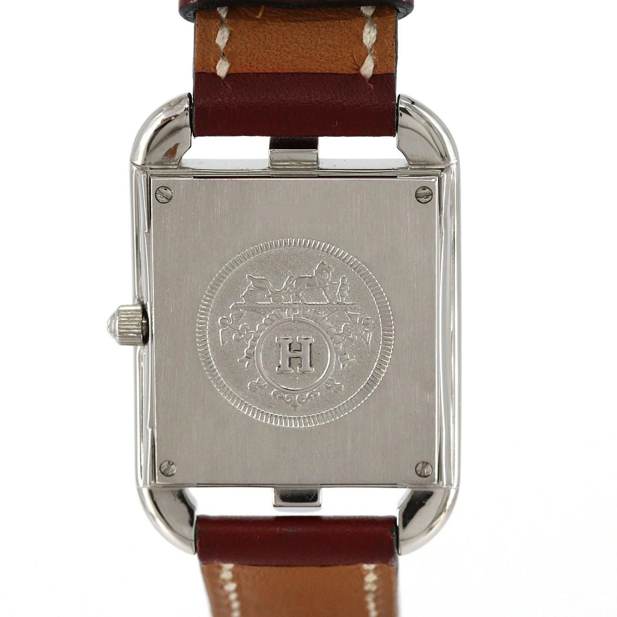 Hermes Cape Cod Double Tour SS Quartz Watch — view 7