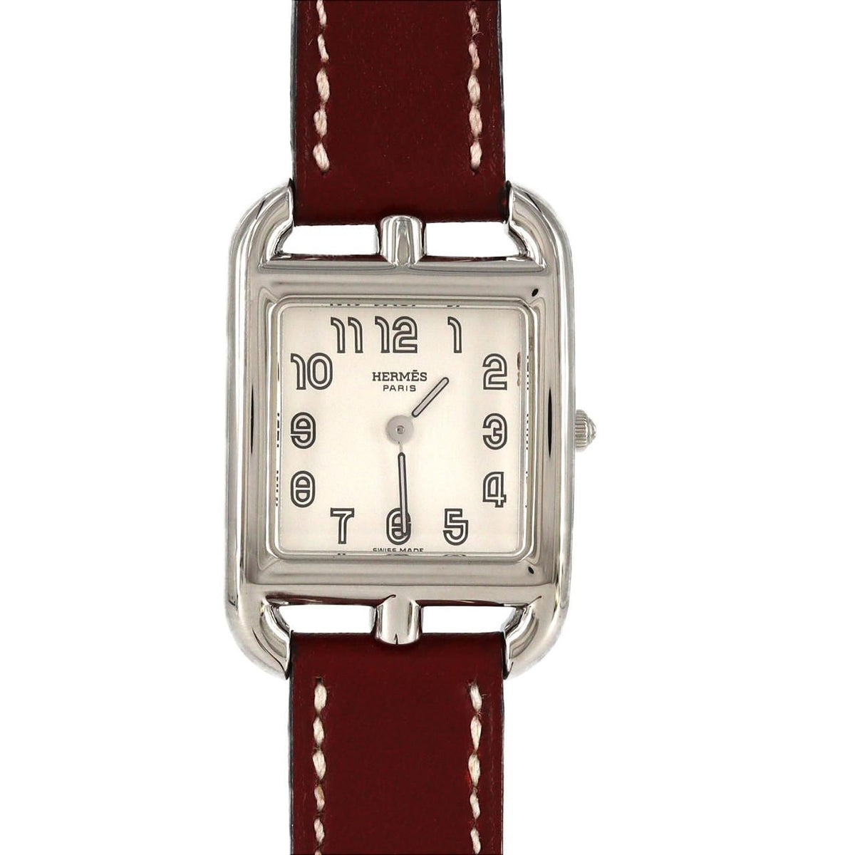 Hermes Cape Cod Double Tour SS Quartz Watch
