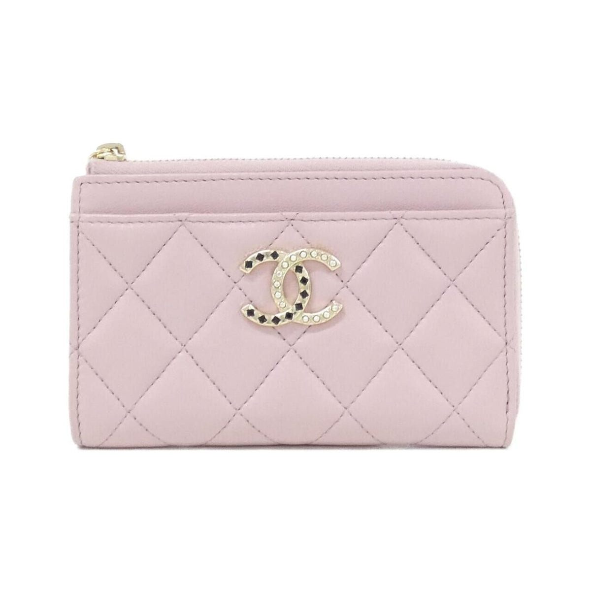 Chanel Card Case Card Holders Pink