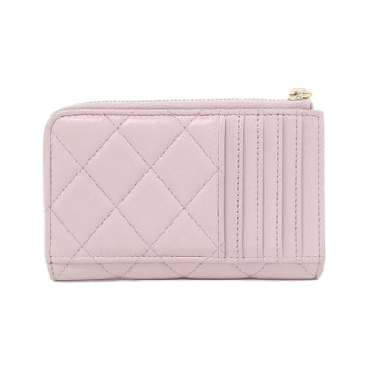 Chanel Card Case Card Holders Pink — view 2