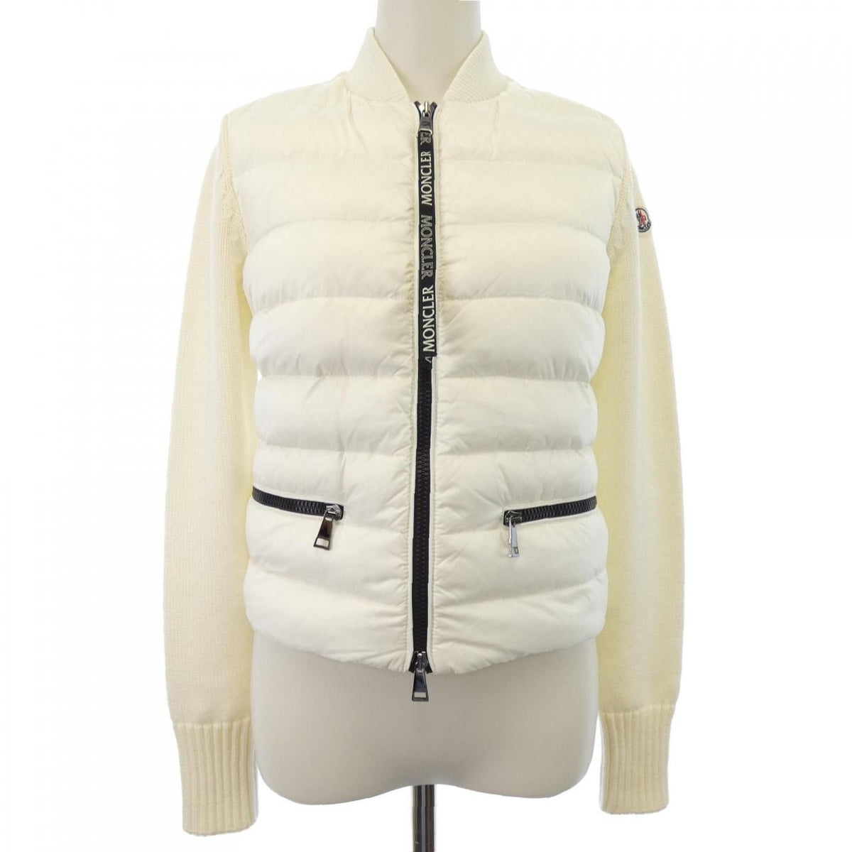 Moncler Down Jacket Beige