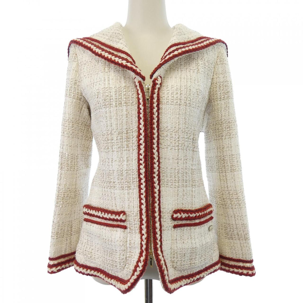Chanel 18A Jacket White