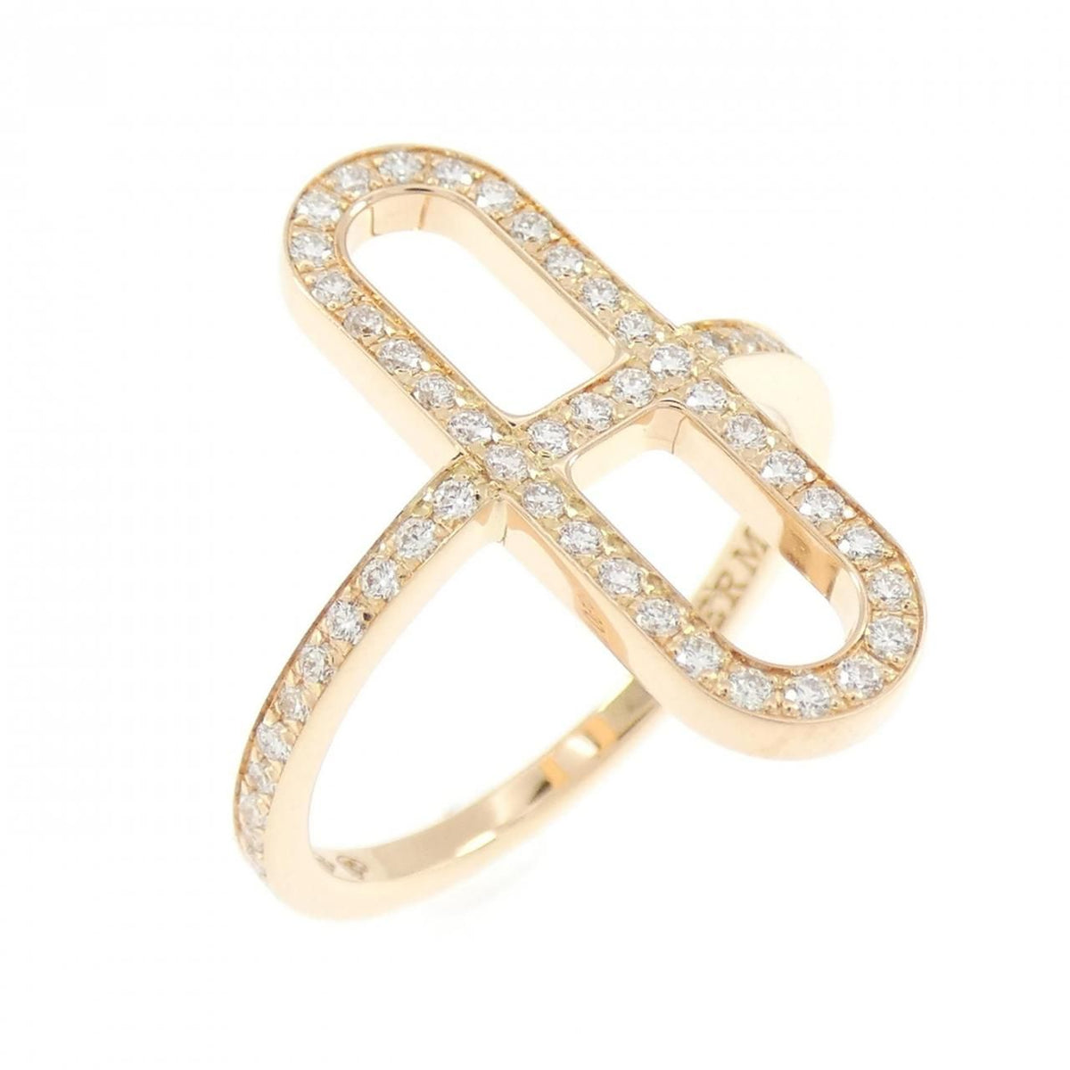 Hermes Ever Chaine D'Ancre Ring
