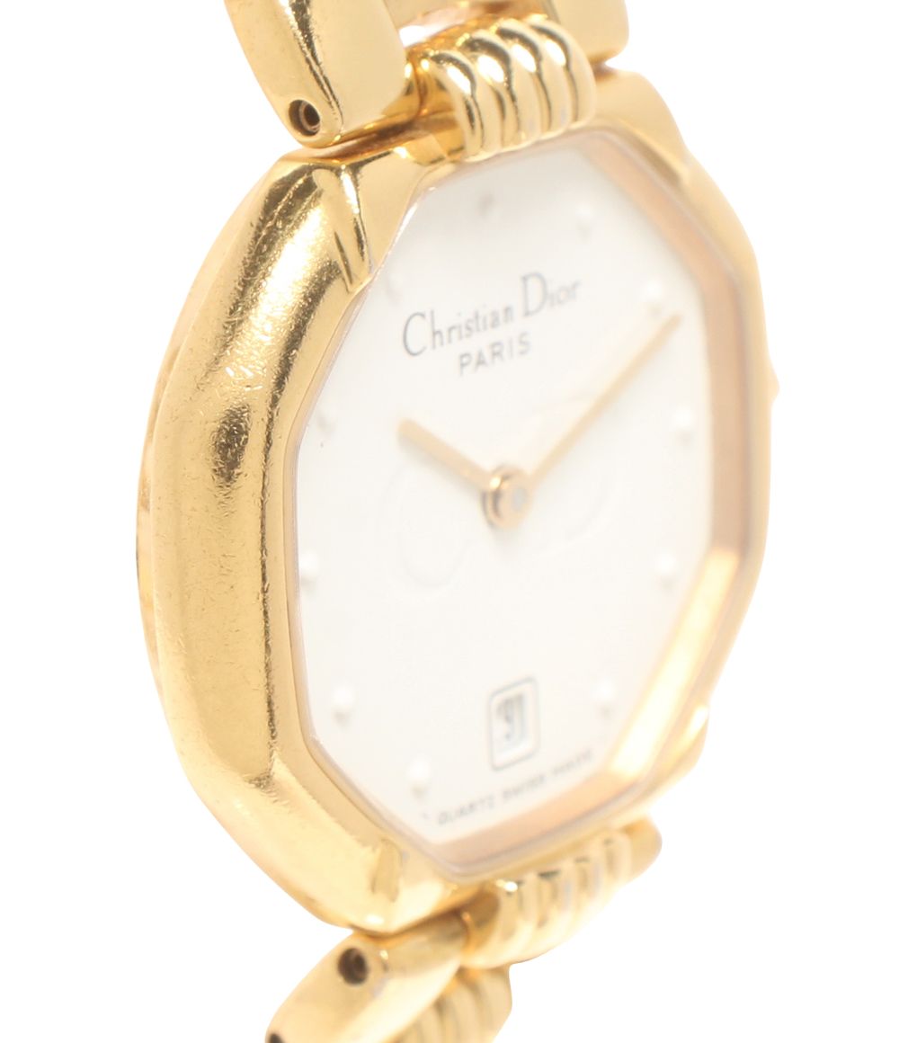 Dior Watches Octagon 48.153 Quartz White Watch — view 6