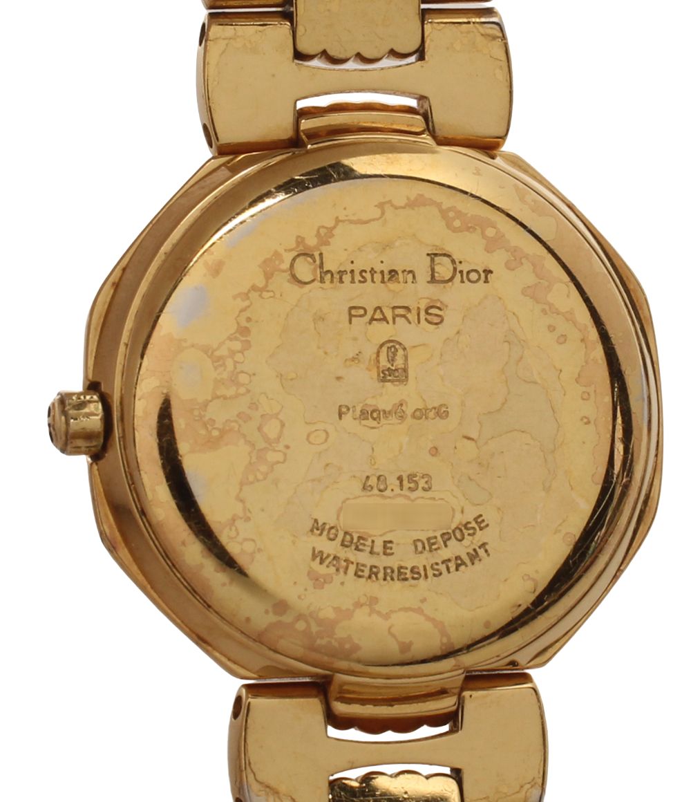 Dior Watches Octagon 48.153 Quartz White Watch — view 4