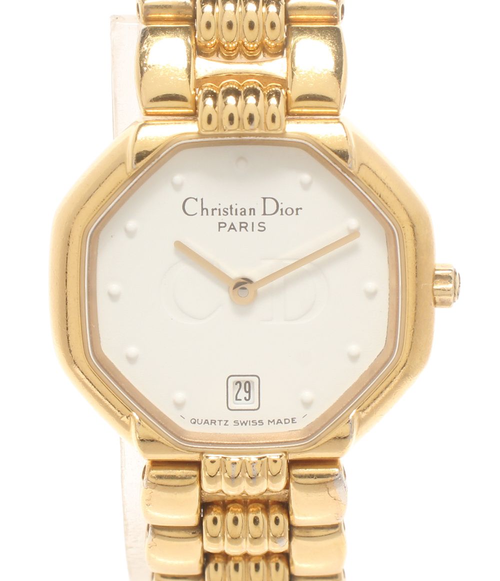 Dior Watches Octagon 48.153 Quartz White Watch