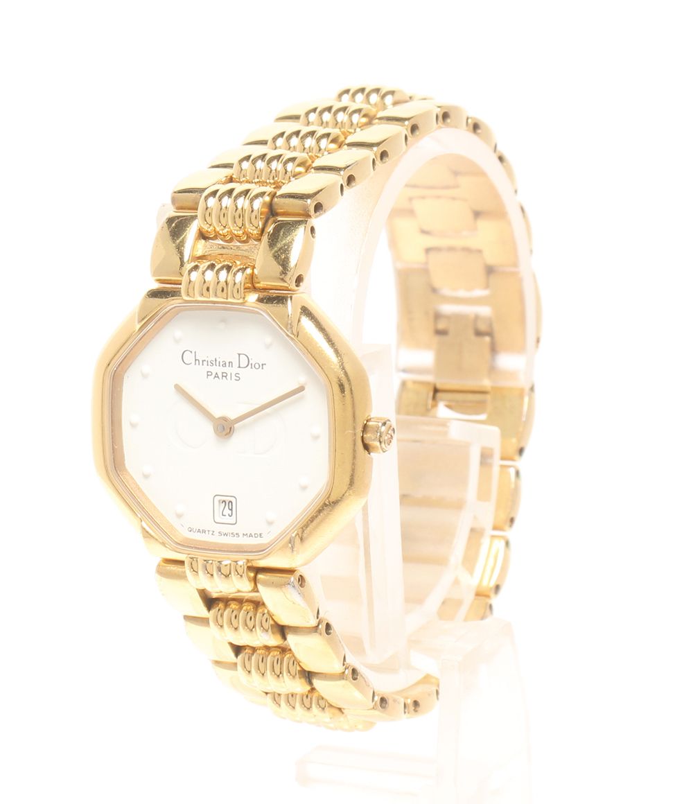 Dior Watches Octagon 48.153 Quartz White Watch — view 2