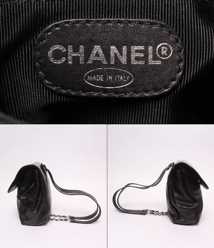 Chanel Backpack Mini Chain Silver — view 4